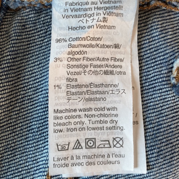 Madewell Tall Slim Demi-Boot Jeans in Sundale Wash size 24 tall - Picture 11 of 16